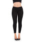 ფოტო #3 პროდუქტის Women's Leopard Crush Cotton Blend Leggings