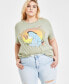 Фото #1 товара Trendy Plus Size Eeyore Graphic Print T-Shirt