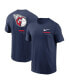 Фото #4 товара Men's Navy Cleveland Guardians Over the Shoulder T-shirt