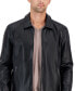 Фото #4 товара Men's Faux-Leather Jacket, Created for Macy's