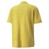 Puma Mmq Short Sleeve Polo Shirt Mens Yellow Casual 533469-31