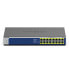 Netgear GS516PP - Unmanaged - Gigabit Ethernet (10/100/1000) - Full duplex - Power over Ethernet (PoE) - Rack mounting