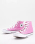 Converse Chuck Taylor Hi trainers in pink