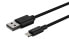 Фото #2 товара Ansmann 1700-0131 - 1 m - Lightning - USB A - Male - Male - Black