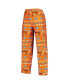 ფოტო #4 პროდუქტის Men's Orange Oklahoma State Cowboys Swivel Long Sleeve T-shirt and Pants Sleep Set