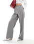 Фото #8 товара ASOS DESIGN tailored pull on trousers in grey