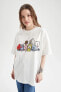 Фото #6 товара Футболка Defacto BT21 Oversize Fit Shor