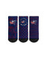 Toddler Boys and Girls Socks Columbus Blue Jackets #1 Fan 3-Pack Crew Socks Set