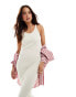 Фото #1 товара Vero Moda Aware fine knit tank dress in cream