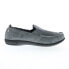 Spenco Siesta Cozy Slip-On 20088 Womens Gray Wide Casual Slippers Shoes