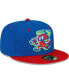 ფოტო #4 პროდუქტის Men's Blue El Paso Chihuahuas Copa De La Diversion 59FIFTY Fitted Hat