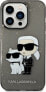 Karl Lagerfeld Etui Karl Lagerfeld KLHCP14XHNKCTGK Apple iPhone 14 Pro Max czarny/black hardcase IML GLIT NFT Karl&Choupette