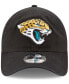 Фото #4 товара Men's Black Jacksonville Jaguars Core Classic 9Twenty Adjustable Hat
