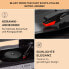 Auna Record Player for Record Players with Speaker, MP3, CD Player & USB, Record Player with Bluetooth & Remote Control, DAB+/FM Radio, Modern Turntable with Legs