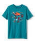 ფოტო #1 პროდუქტის Big Boys Husky Short Sleeve Graphic Tee