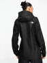 The North Face Quest waterproof hooded jacket in black