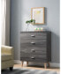 Фото #2 товара Massenburg Modern 4-Drawer Chest