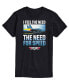 Фото #1 товара Men's Top Gun Need For Speed Printed T-shirt