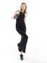 COLLUSION vest maxi dress in black 34 - фото #1