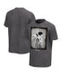 Фото #1 товара Men's Black Distressed Jimi Hendrix Woodstock Washed Graphic T-shirt