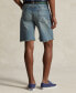 Фото #2 товара Men's 8-Inch Vintage Classic Fit Denim Shorts
