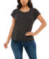 Фото #4 товара Women's Short Dolman Sleeve T-shirt