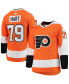 Фото #1 товара Men's Carter Hart Orange Philadelphia Flyers Home Authentic Pro Player Jersey