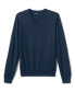 Фото #6 товара Men's School Uniform Cotton Modal Fine Gauge V-neck Sweater
