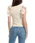 Фото #2 товара Isla Ciel Ruffle Sleeve Top Women's