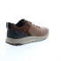 Florsheim Treadlite Plain Toe Mens Brown Leather Lifestyle Sneakers Shoes