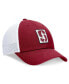 Фото #4 товара Men's Cardinal/White Stanford Cardinal Primetime Club Trucker Adjustable Hat