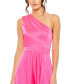 ფოტო #3 პროდუქტის Women's Ieena One Shoulder High Low A Line Gown