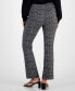 Фото #2 товара Petite Mini Bootcut Tummy-Control Pants, Created for Macy's