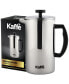 French Press Double-Walled Glass & Stainless Steel Coffee Maker