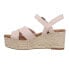 Фото #6 товара TOMS Willow Wedge Womens Beige Casual Sandals 10018253T