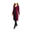 Фото #1 товара Faded Glory Women's Ribbed Duster Maxi Cardigan with Hoodie Size Small 4-6