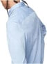 Calvin Klein Men's Solid Patch Pocket Button Down Easy Shirt Serenity Blue S