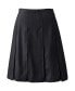 Women's School Uniform Tall Box Pleat Skirt Top of Knee