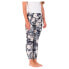 HURLEY V-Shaped Waist Leggings Black Hawaiian, M - фото #4