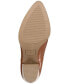 Women's Elizaa Notched Pointed Toe Dress Booties, Created for Macy's Cognac Sm2, 6.5M - фото #3