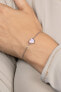 Фото #3 товара Minimalist silver bracelet Heart BRC123WP