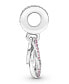 Фото #3 товара Pandora cubic Zirconia Mom Infinity Pave Double Dangle Charm