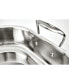 Фото #3 товара Stainless Steel 16 Qt. Stockpot with Lid