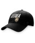 ფოტო #1 პროდუქტის Men's Black Army Black Knights Slice Adjustable Hat