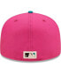 Фото #2 товара Men's Pink, Green San Francisco Giants Cooperstown Collection 60th Anniversary Passion Forest 59FIFTY Fitted Hat