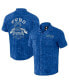 ფოტო #1 პროდუქტის Men's Darius Rucker Collection by Royal Distressed Chicago Cubs Denim Team Color Button-Up Shirt