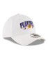 Фото #4 товара Men's White Phoenix Suns 2022 NBA Playoffs Arch 39THIRTY Flex Hat