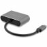 Адаптер USB C — VGA/HDMI Startech CDP2HDVGA Чёрный