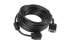 Фото #4 товара Lanberg VGA-кабель 10 м, мужской разъем VGA (D-Sub), черный