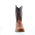 Фото #3 товара Abilene Boots 6750 Mens Brown Leather Slip On Cowboy Western Boots